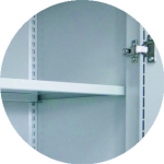 Nadstawka szafy biurowej NSBP-900/1000/1200  z 2 drzwiami przesuwnymi