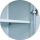 Nadstawka szafy biurowej NSBP-900/1000/1200  z 2 drzwiami przesuwnymi